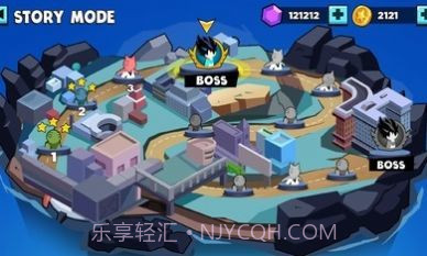 火柴人战士暗影战斗截图2