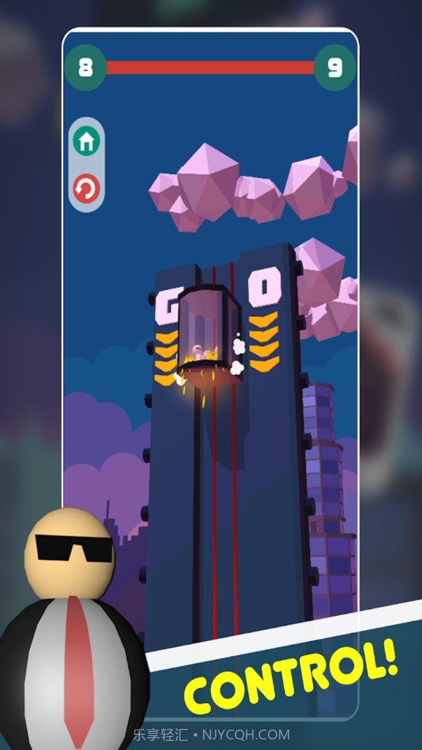 电梯跌落梦境截图2