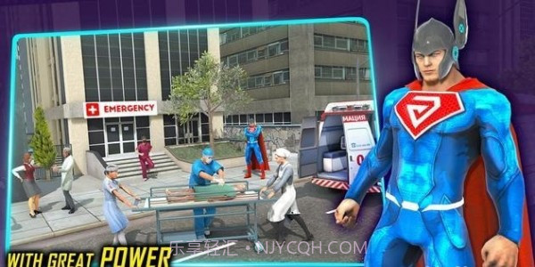 飞行超级英雄机器人救援截图1 飞行超级英雄机器人救援截图1