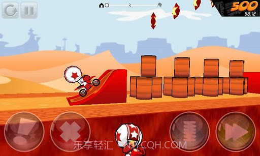 卡通飞旋车手 Flip Riders截图2 卡通飞旋车手 Flip Riders截图2