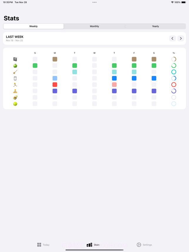 习惯圆环截图1 习惯圆环截图1