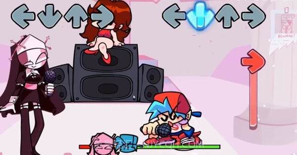 fnf修女模组截图2 fnf修女模组截图2