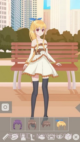 动漫女孩爱打扮截图1