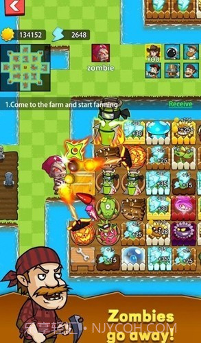 农夫大战僵尸最新版截图4