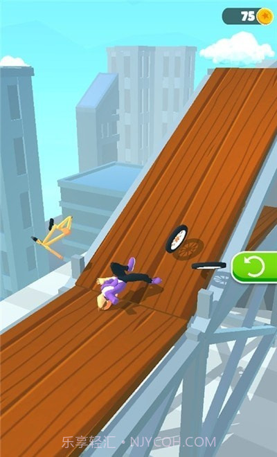 卡通自行车特技截图3