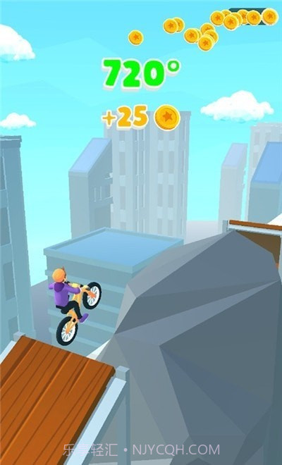 卡通自行车特技截图4