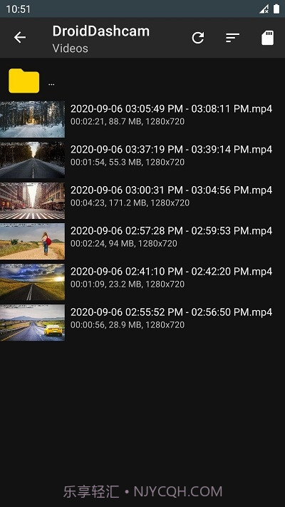 DroidDashcam行车记录仪截图1 DroidDashcam行车记录仪截图1