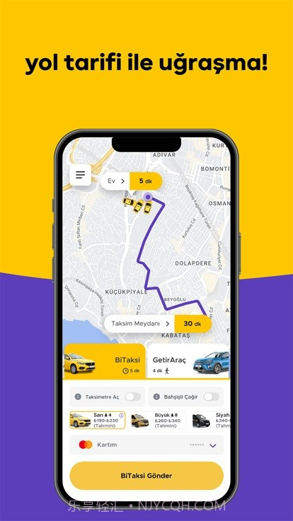 土耳其bitaksi打车截图2