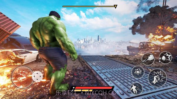 肌肉英雄破坏城市截图4