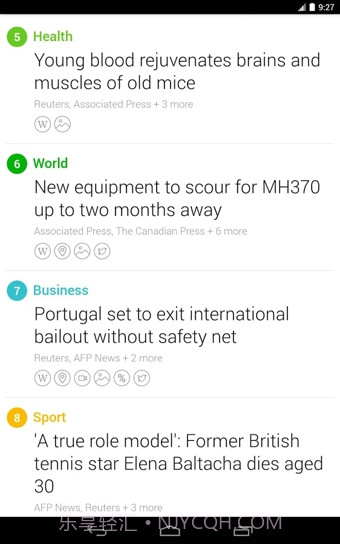 yahoo news digest截图3