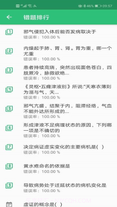 中医师承出师考题库截图2 中医师承出师考题库截图2