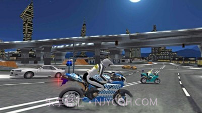 3D警备摩托车截图3