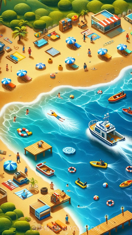 海滩紧急救援截图1