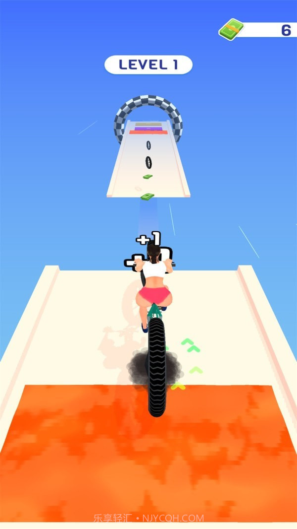 小姐姐骑单车截图4 小姐姐骑单车截图4