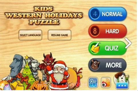 宝宝拼图外国节日截图1