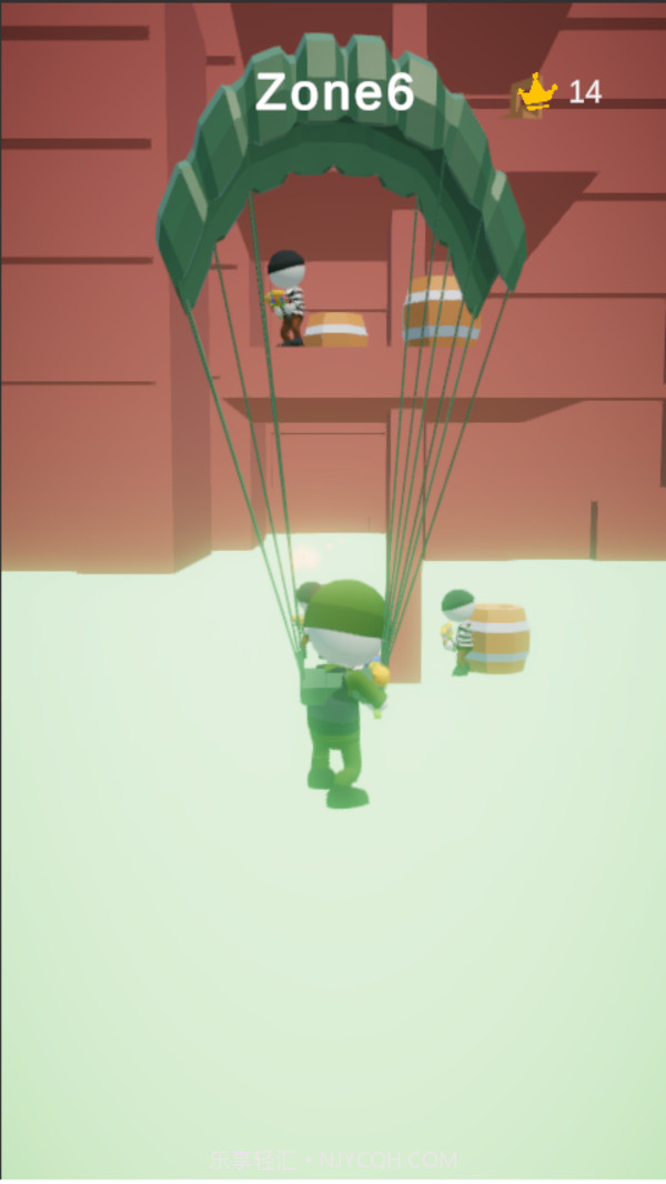 天降伞兵截图3 天降伞兵截图3