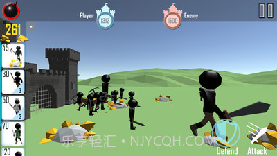 火柴人战争3D截图2 火柴人战争3D截图2