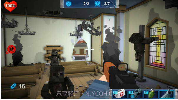 像素勇士向前冲截图1