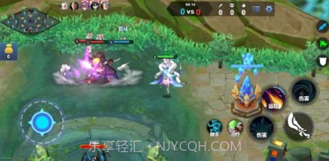 王者vs联盟截图2