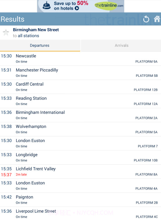 thetrainline截图1 thetrainline截图1