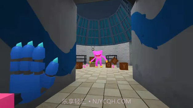 蓝色怪物逃生截图1