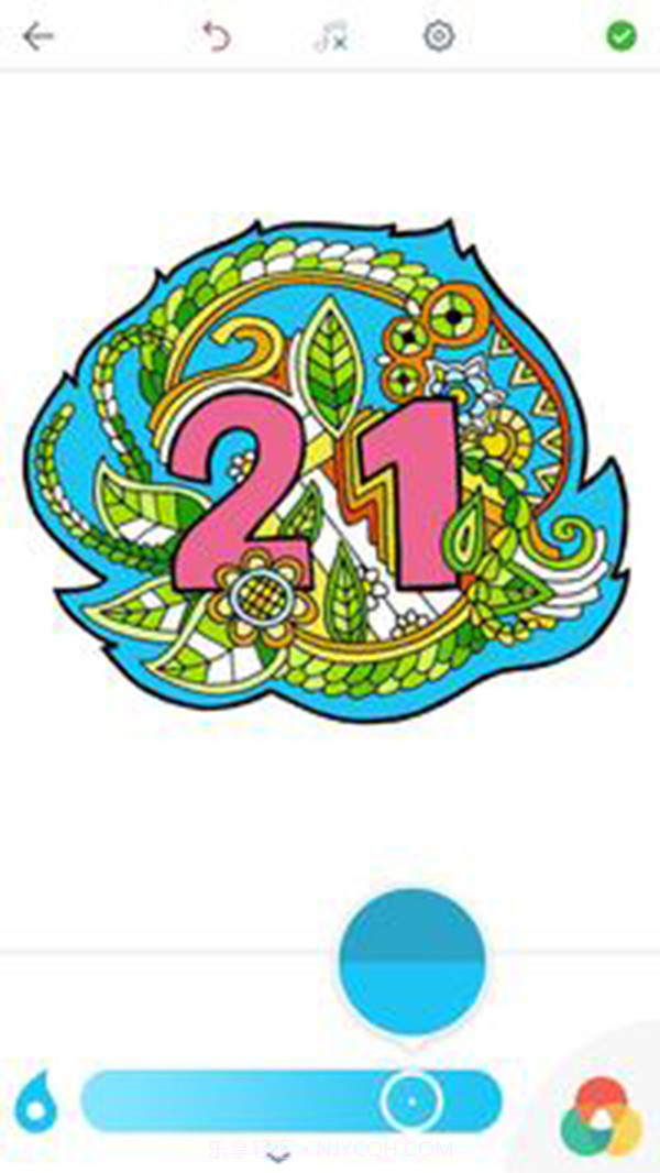 成人数字涂色书app截图3