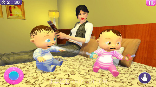 双胞胎婴儿模拟器截图2 双胞胎婴儿模拟器截图2