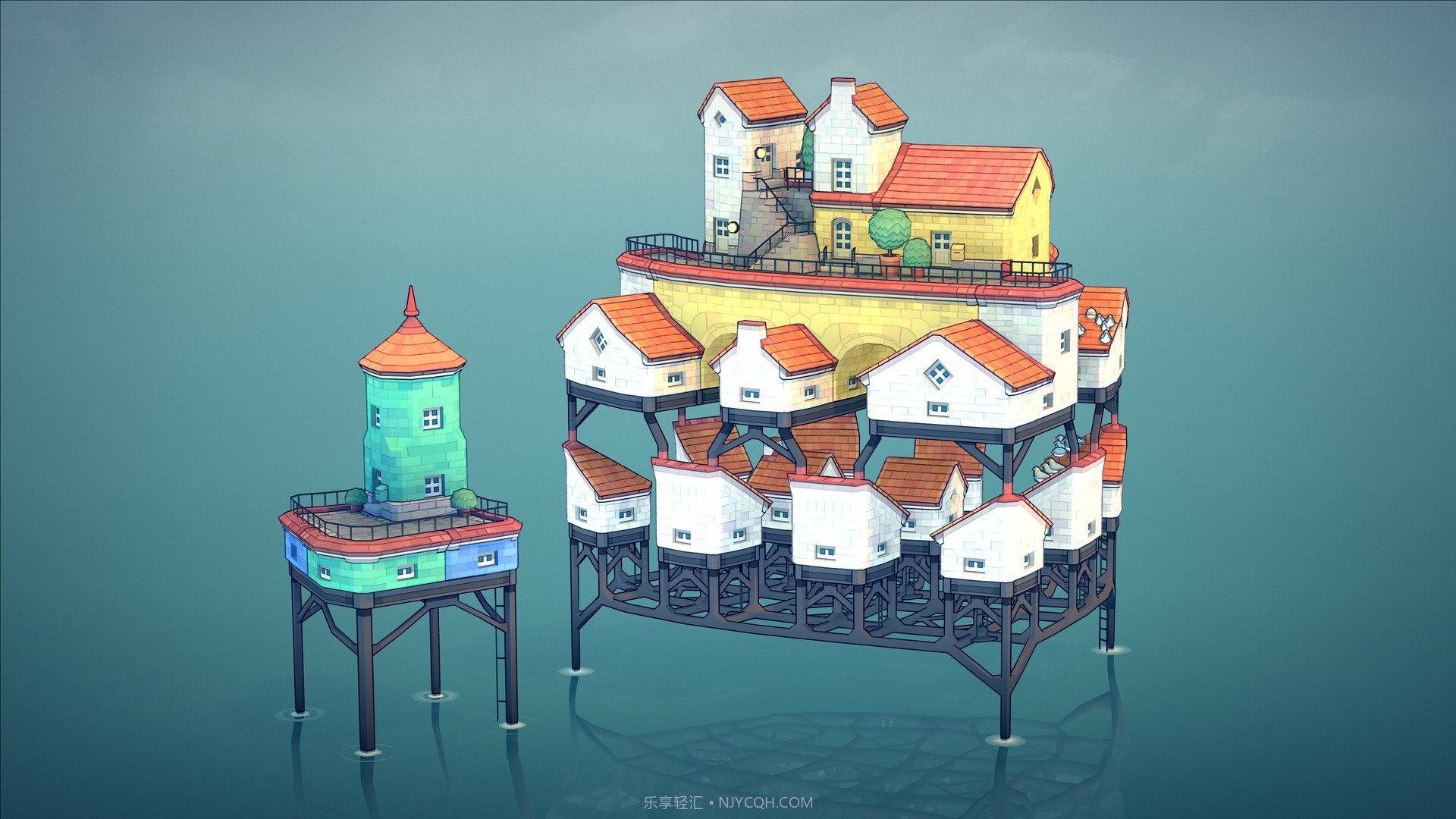 城镇叠叠乐Townscaper最新版截图3