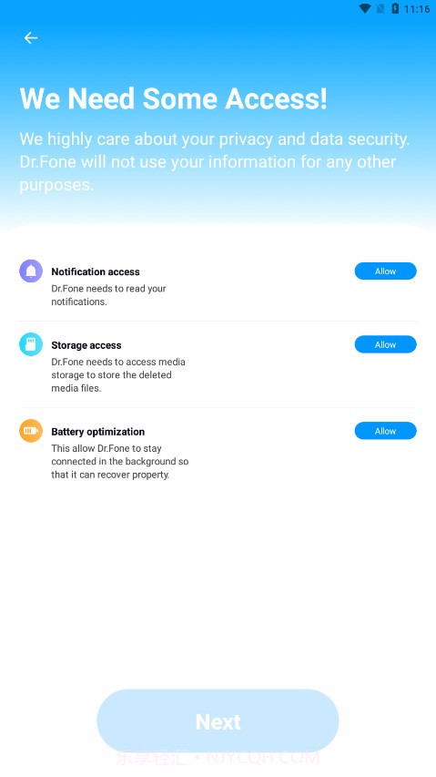 Dr.Fone数据恢复截图3